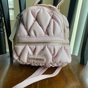 NWT Steve Madden pink Backpack